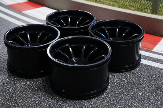 TTRC 2.8 (71mm) gloss black wheels