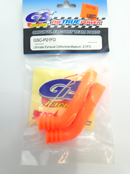 GS racing GSC-P21PR ultimate exhaust deflectors-medium .21/PR