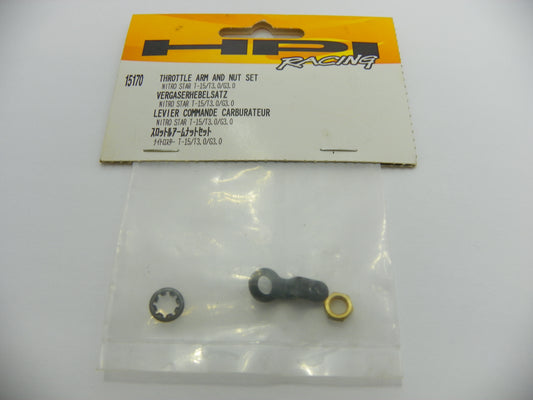 HPI Nitro Star G3.0 Throttle Arm & Nut Set hpi15170