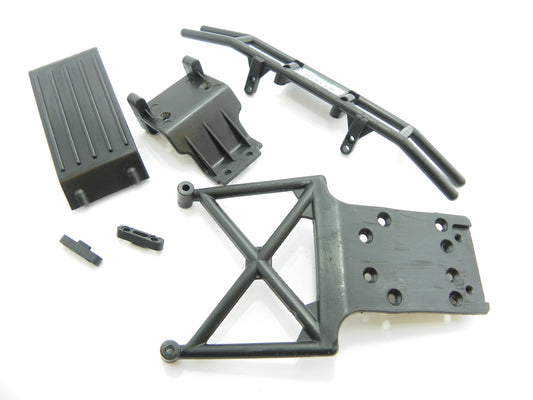 Losi Rear Bumper and Skid Plate set losb2029