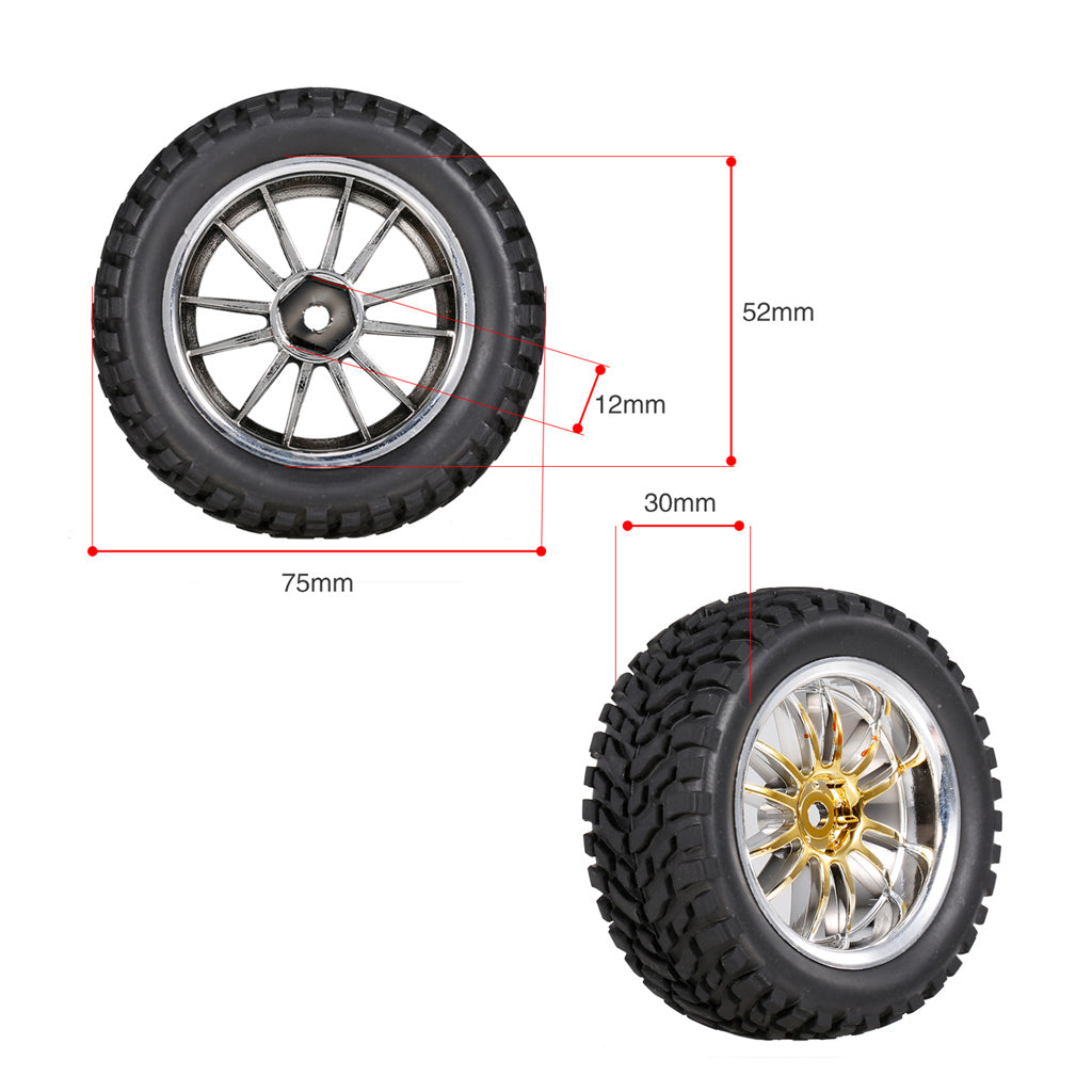 1/10 On Road Touring Car tires and rims