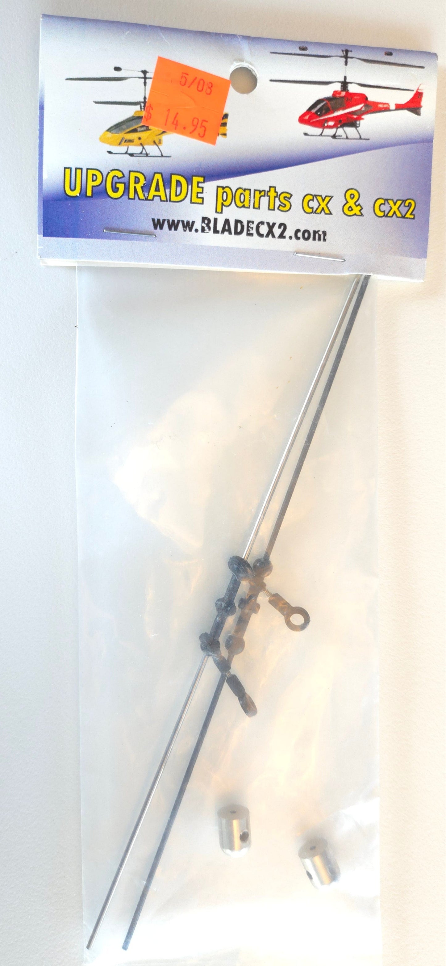 Upgrade E-Flite Stabilizer Flybar Blade CX