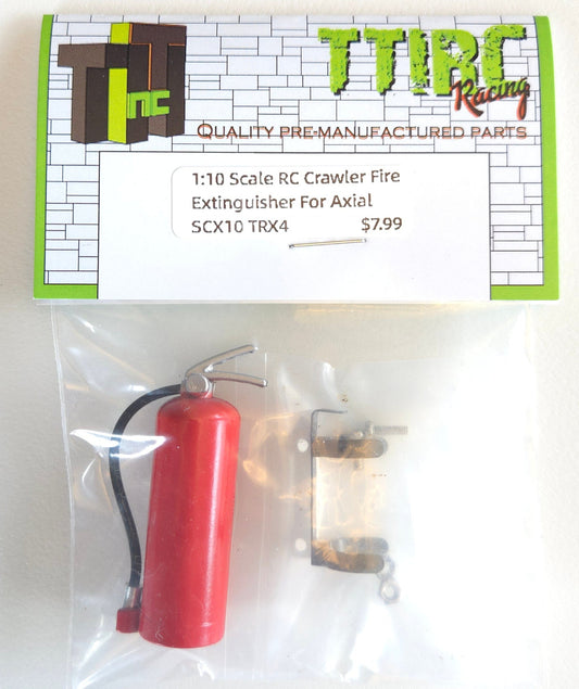 1:10 Fire Extinguisher For Axial SCX10 TRX4