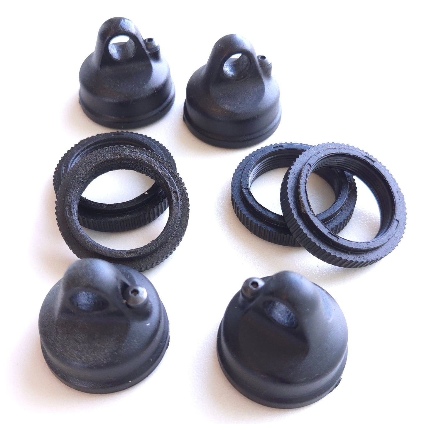 Losi Shock Adjuster Nut & Cap (LST2) (4) LOSB2815