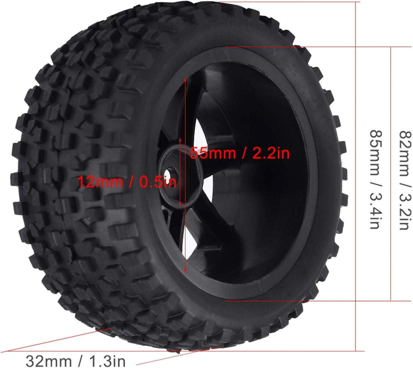 1/10 Off Road Buggy tires 4pcs