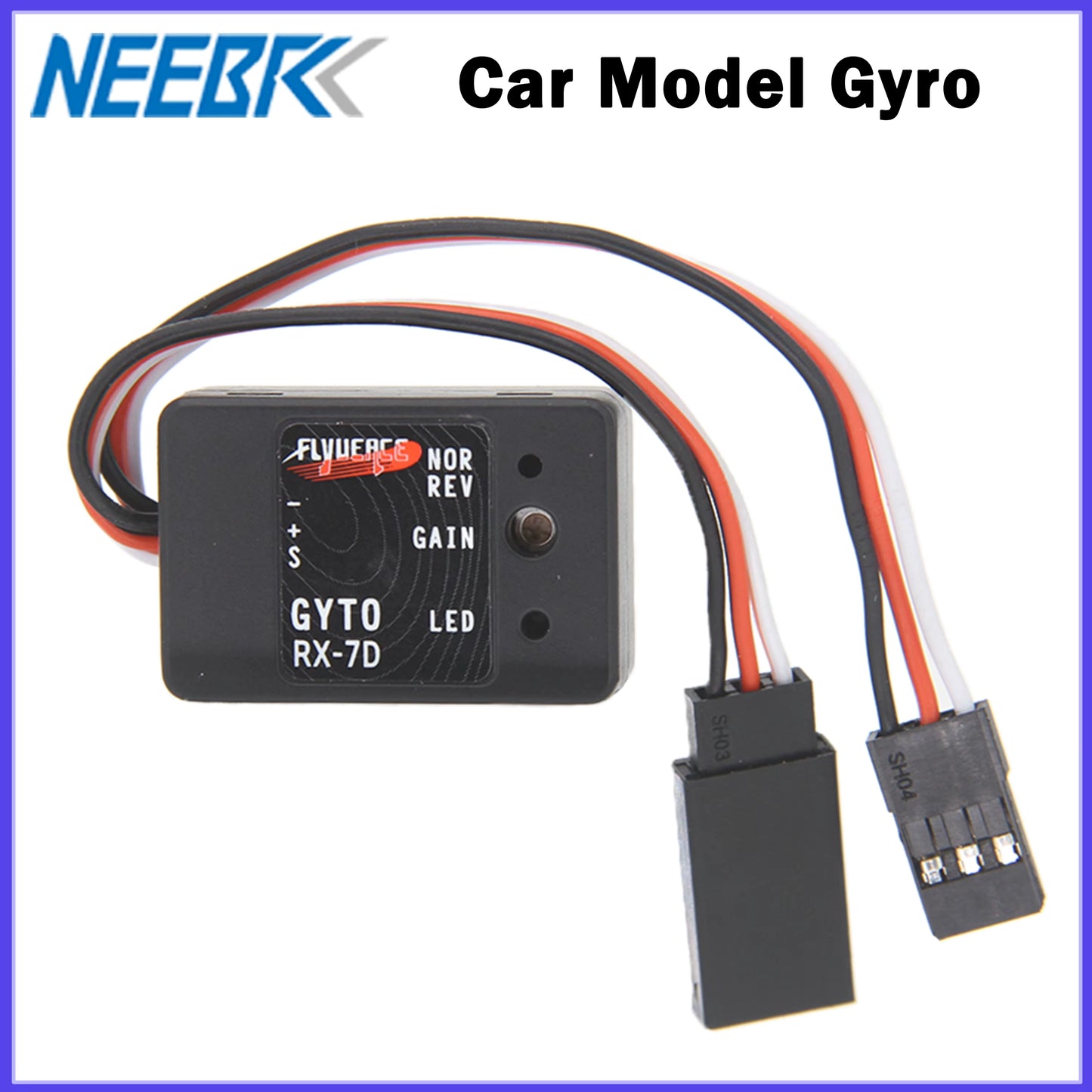 Gyro RX-7D 4.8-7.4V Digital/Analog Servo Universal Receiver