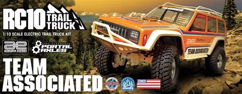 Team Associated 1/10 RC10 Trail Truck, 4x4 Portal Kit ASC40137