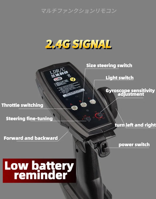 LDR/C LD1898 drift car with gyro