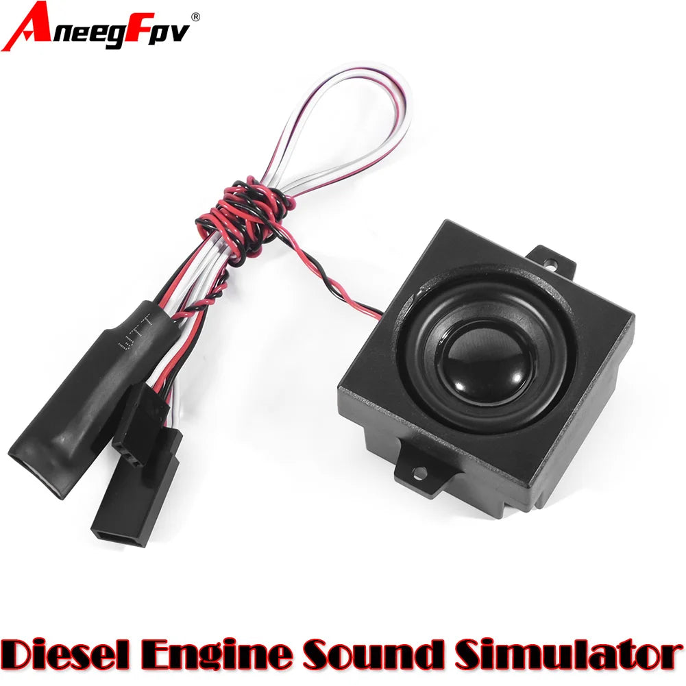 Remote Control Diesel Engine Sound Module Simulation 5W speaker