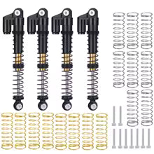 4Pcs Aluminum Shock Absorber Damper 53mm for 1/24 RC Crawler Axial SCX24