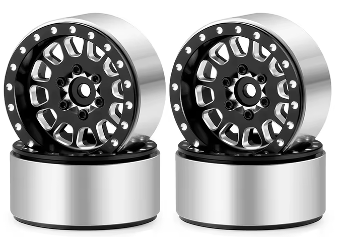 CNC Aluminium 1.3" Beadlock Wheels