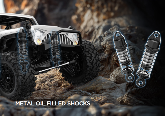MJX H12Y+ 1/12 Scale Rock Crawler