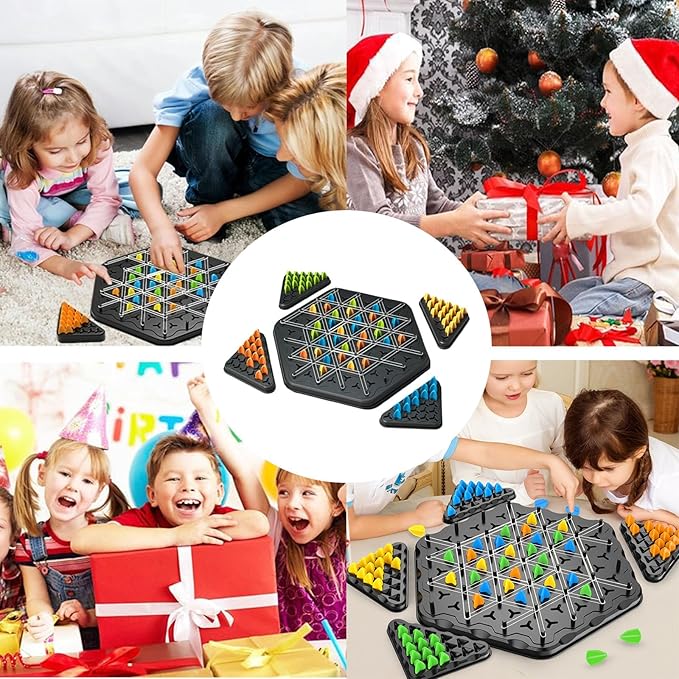 Triangle Chess with Connected Lines