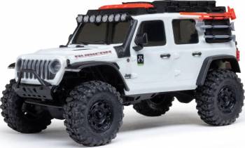 AXL2261T2 1/30 SCX30 Jeep Wrangler White