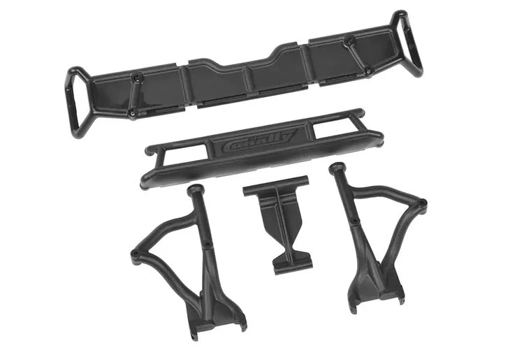 00180-123 - Bumper Set - Rear - 1 Set Shiroi