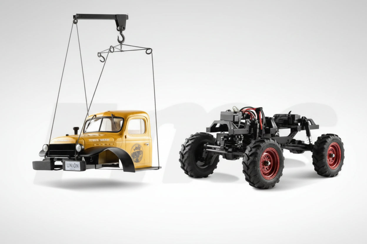 1:10 C1556 FMS Atlas body set with lights and accessories