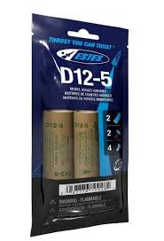 EST10028 Rocket Engines D12-5 (2) Bagged