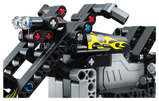 iM.Master Pull back motorcycle -183 Pieces (can combine with 5802)