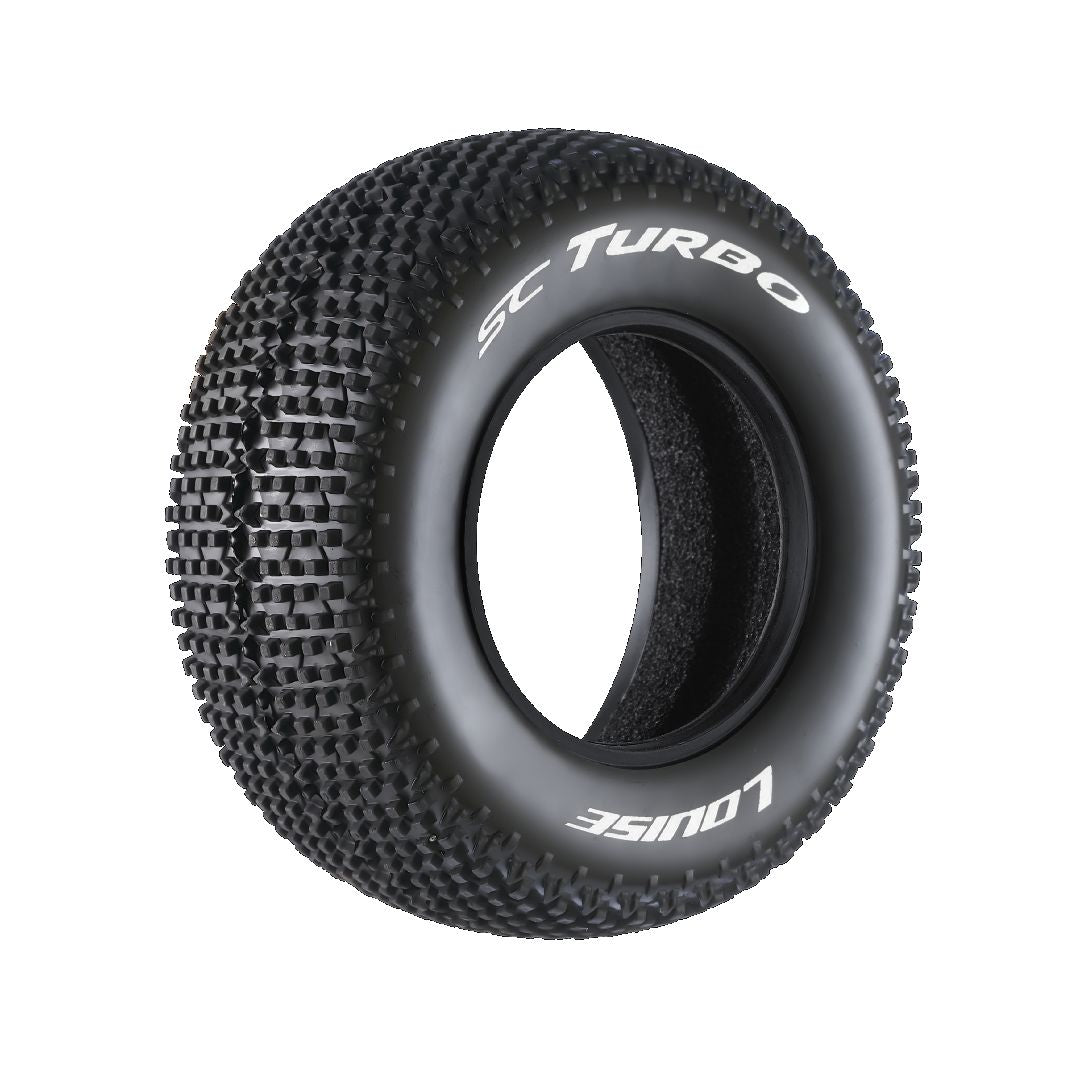 Louise R/C SC-Turbo 1/10 Short Course (Soft Compound) Tire (2) LOULT3147SI