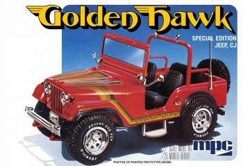 MPC986 1/25 1981 Jeep CJ5 Golden Hawk