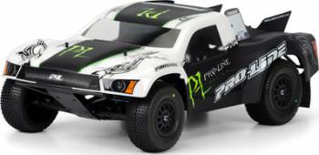 PRO335500 Flo-Tek Clear Body Slash/SC10 4x4