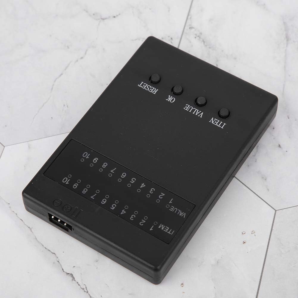 ESC programming card