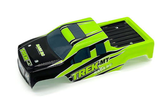 Rage Mini Trek Monster Truck Green Printed Body, C2494