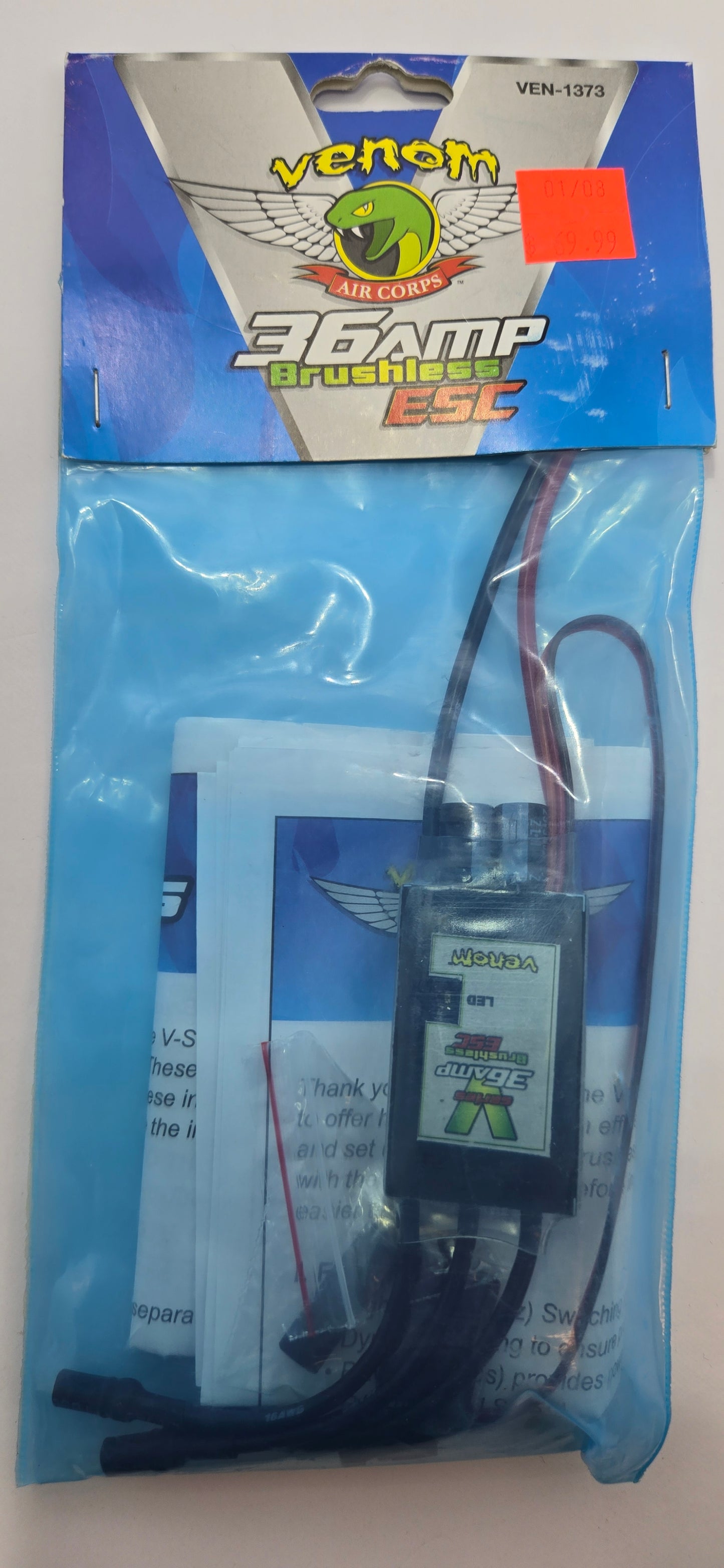 Venom 36 amp brushless esc VEN-1373