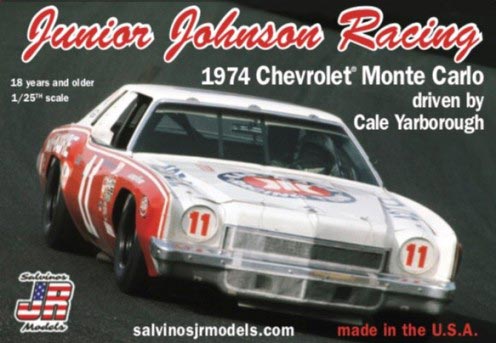 SJM1974 1/25 Junior Johnson Racing Cale Yarborough #11 Chev Monte Carlo