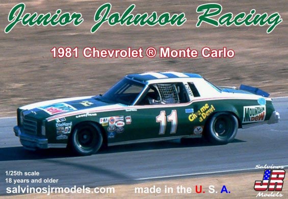 SJM19811 1/25 Junior Johnson Racing Darrell Waltrip #11 1981 Chevrolet