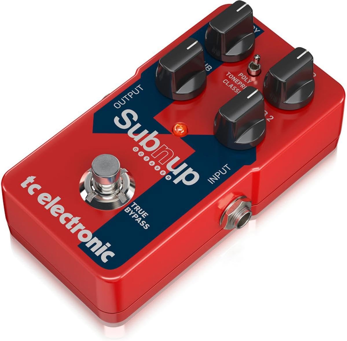 Polyphonic Octave Pedal with Monophonic Octaver and Built-In TonePrint Technology