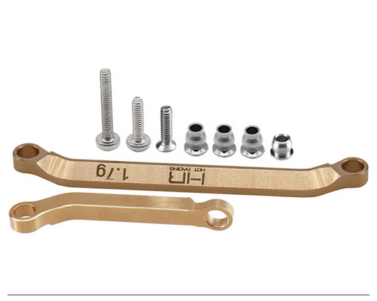 Hot Racing Brass TT Steering Fix Links SCX30 SXTY49H