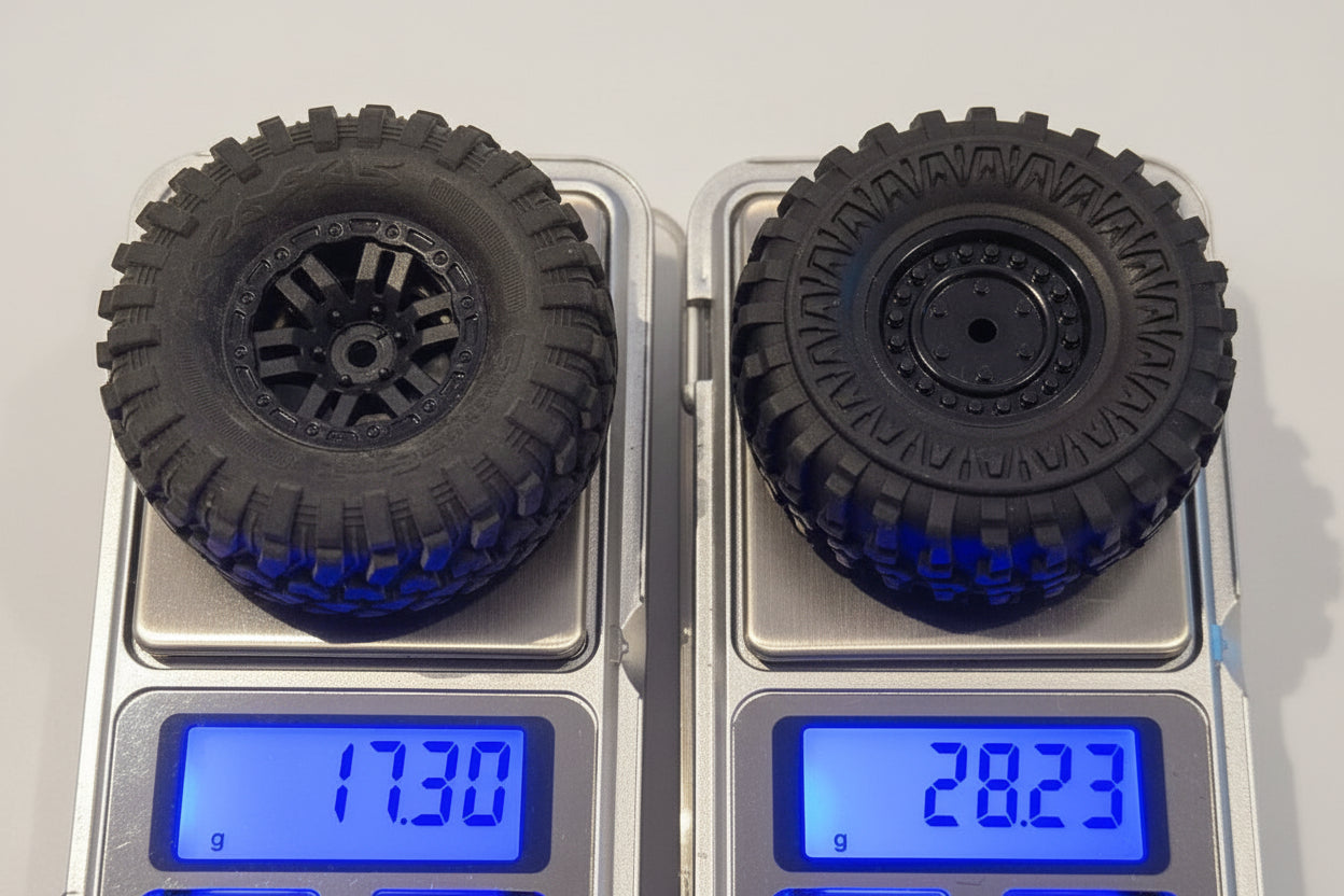 Panda Hobby Weighted Tires and Wheels 2pcs PHTBC636046