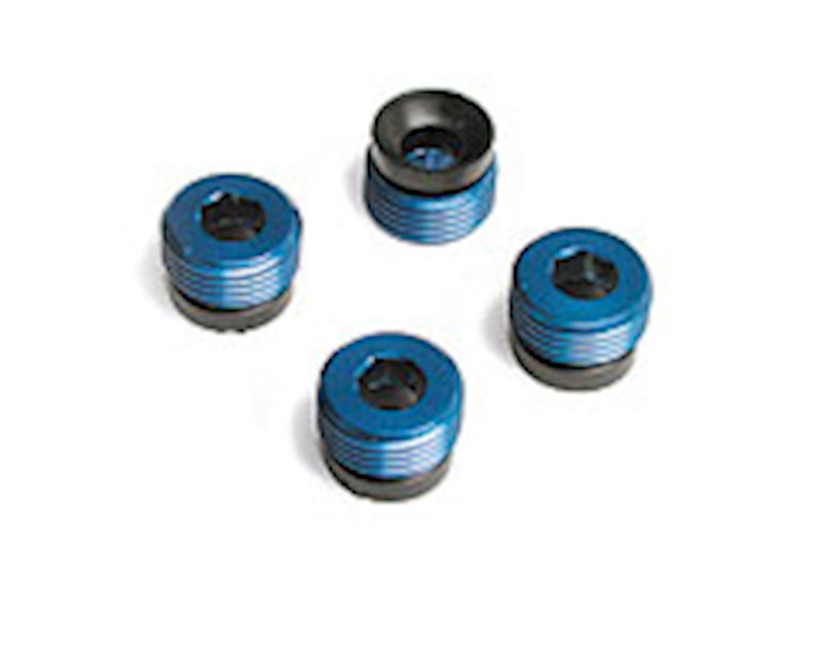 Traxxas Aluminum Pivot Ball Cap (Blue) TRA4934X