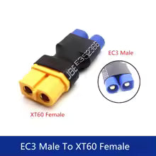 XT60 Female to EC3 Male