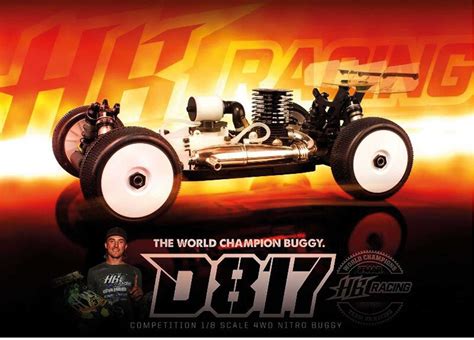 HB Racing D817 1/8 Off-Road Competition Nitro Buggy HBS204331