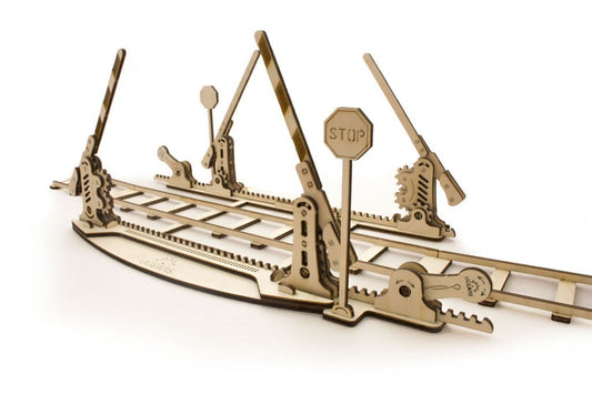 UGears Locomotive and Rails