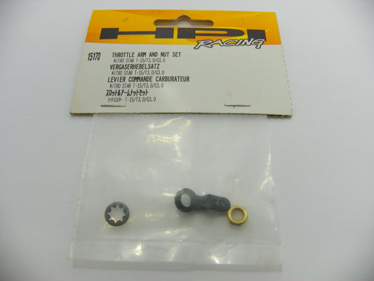 HPI Nitro Star G3.0 Throttle Arm & Nut Set 15170