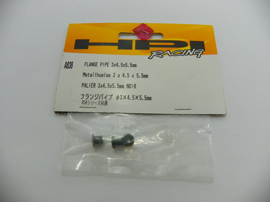 HPI Racing A838 Flanged Pipe, 3 x 4.5 x 5.5mm