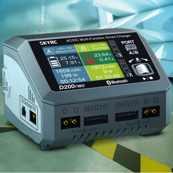 SkyRC D200 NEO AC/DC Smart Charger (6S/20A/AC-200W/DC-800W)