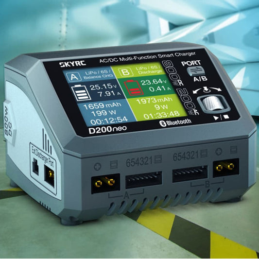 SkyRC D200 NEO AC/DC Smart Charger (6S/20A/AC-200W/DC-800W)