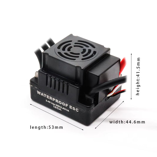 120A Waterproof Brushless ESC