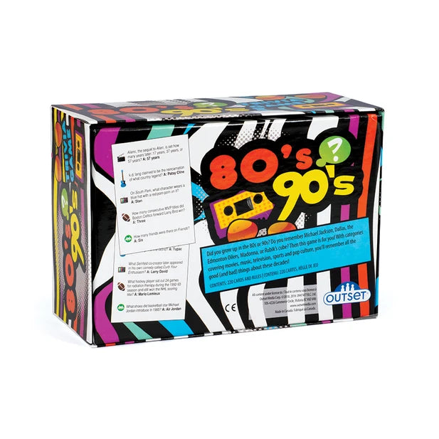 80's 90's Trivia Game - Outset Media