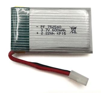 1s 3.7v 500mah Li-Po Battery PH1.25