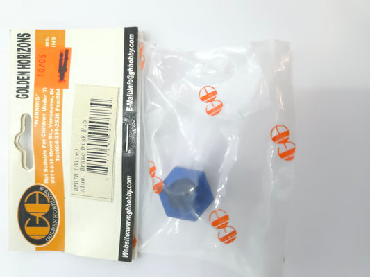 HPI Golden Horizons Aluminum Brake Disk Hub (Blue) GH 02078