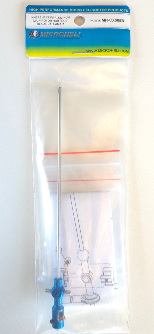 Microheli Inner Shaft W/Head/Hub (CX) MH-CX065B