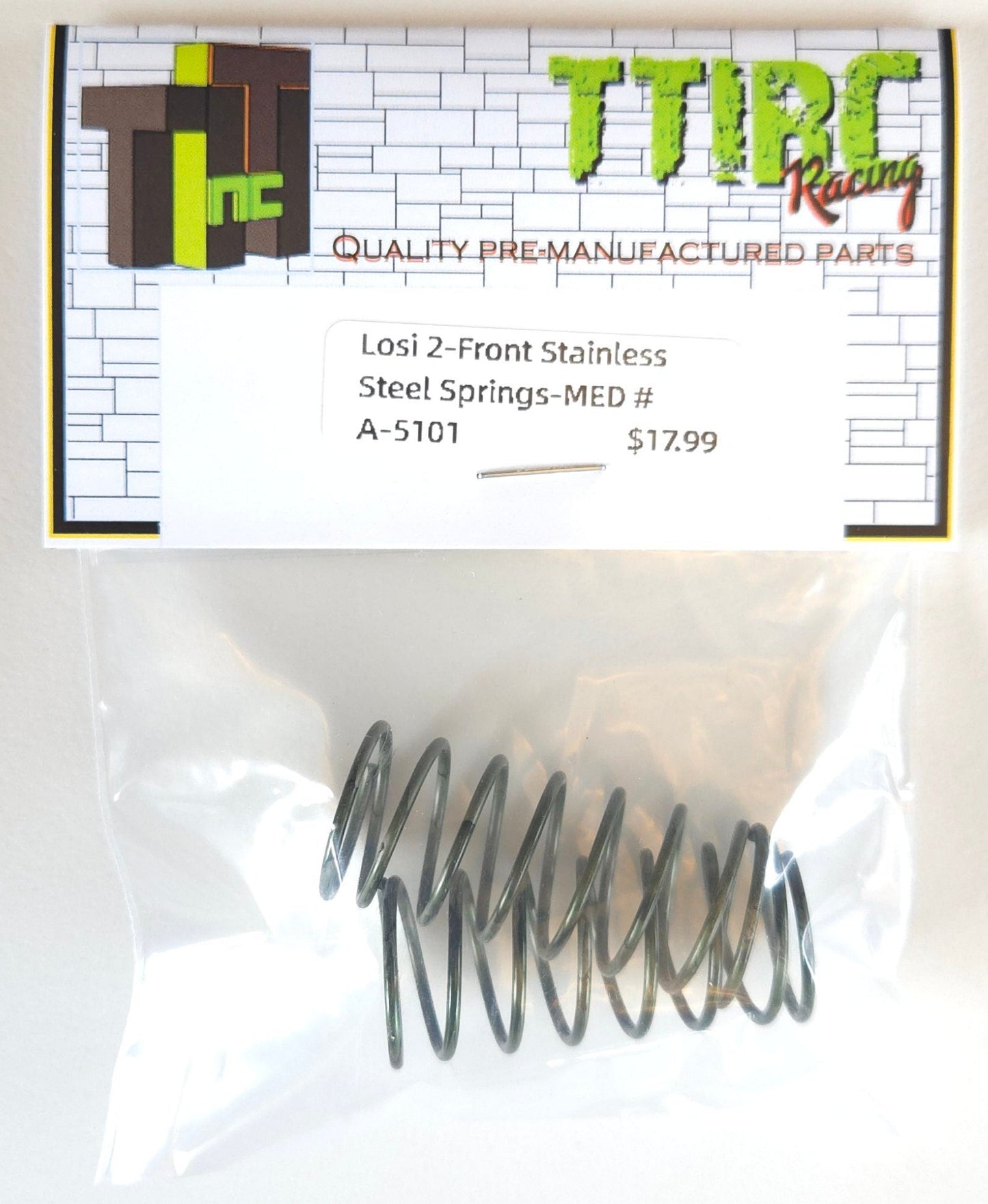 Losi 2-Front Springs-MED # A-5101