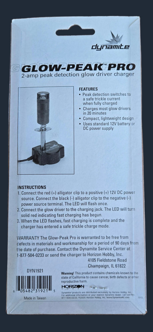 dynamite Glow-Peak Pro 2-amp peak  DYN1921