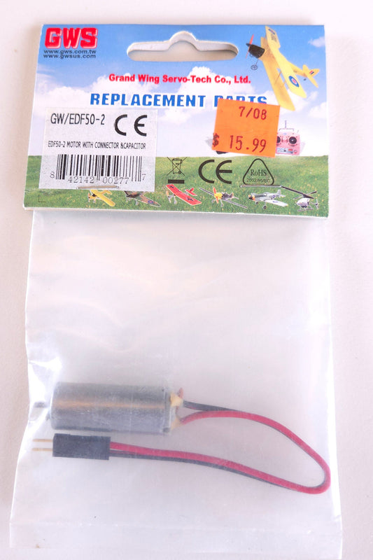 GWS 50 Motor w/connector GW/EDF50