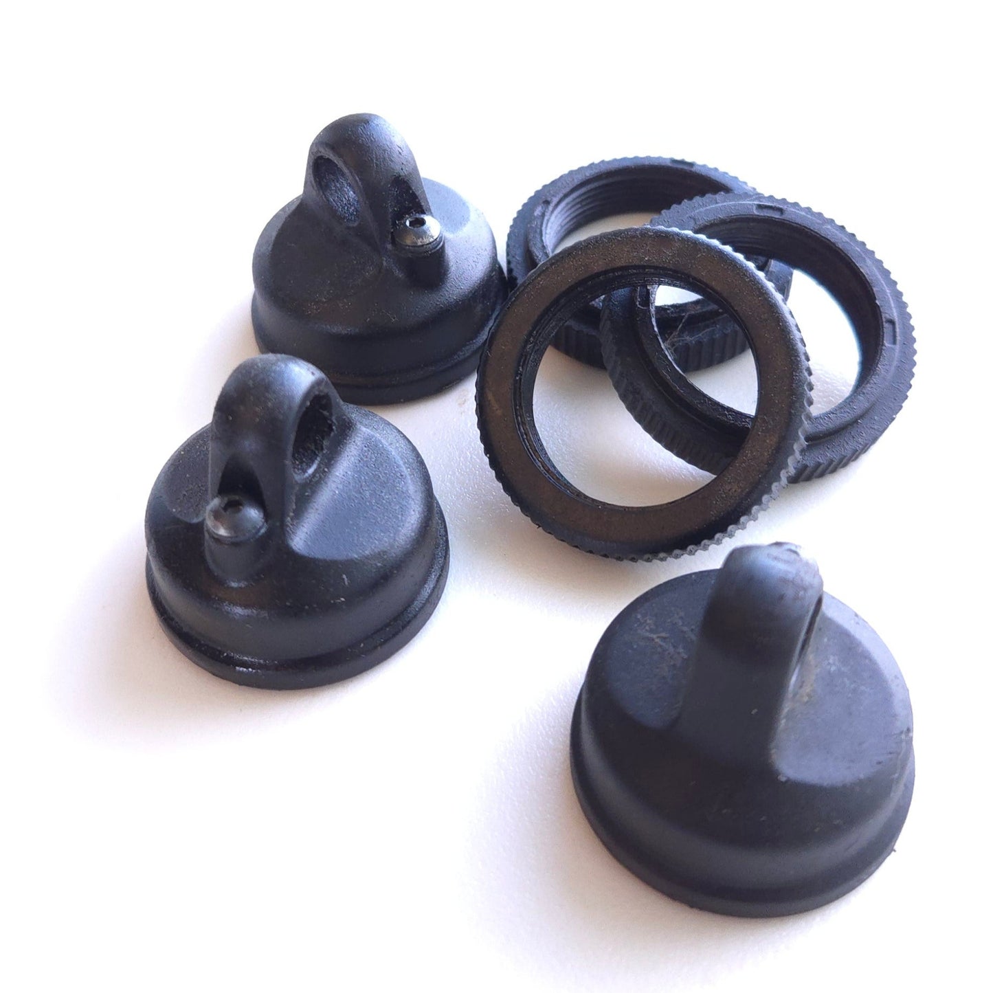 Losi Shock Adjuster Nut & Cap (LST2) (4) LOSB2815